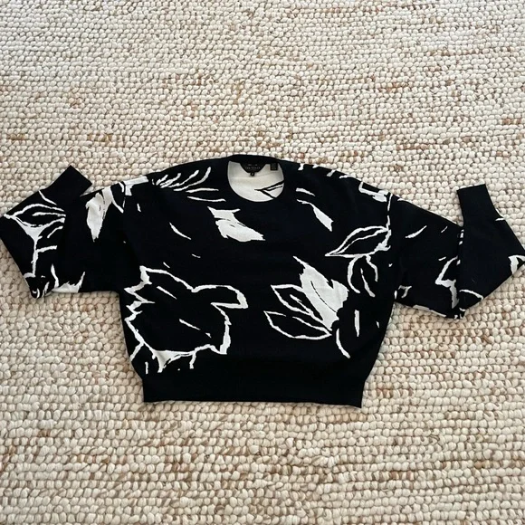 Ted Baker London Cropped Knit Sweater Size 2 or US 6 - Picture 6 of 13